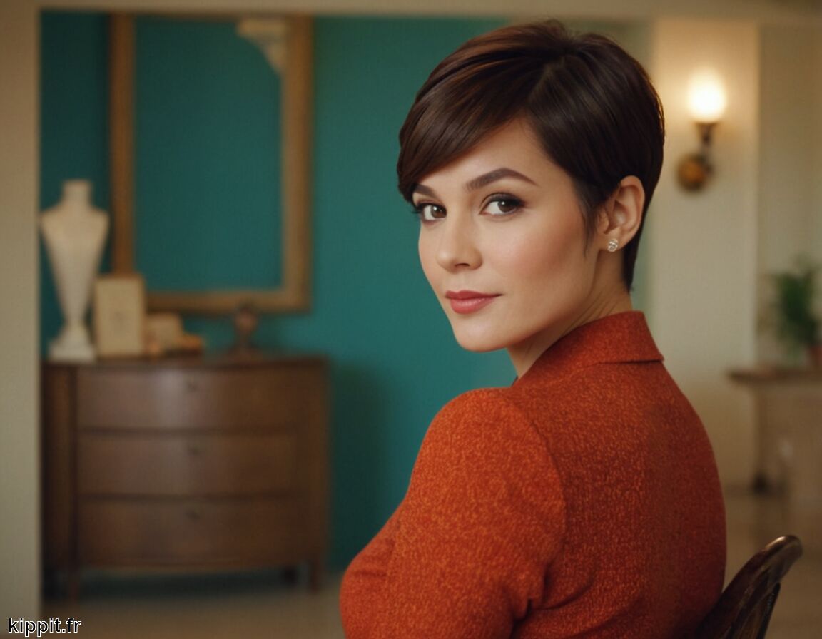Polyvalence pour différentes occasions - Coupe Pixie longue » Élégance Féminine Osée
