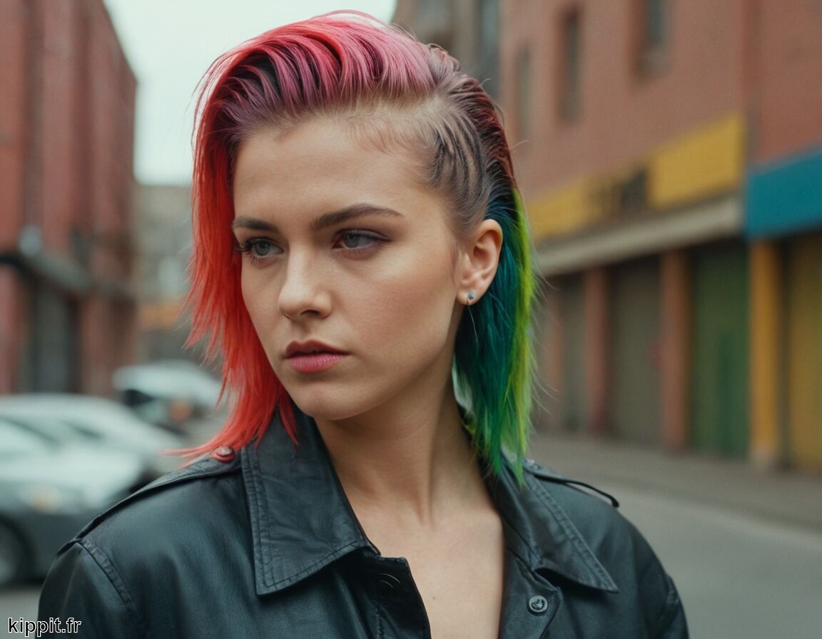 Entretien et soins pour cheveux mullet - coupe mullet femme » Style Rebelle Féminin