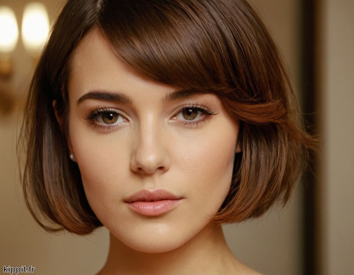 Adaptabilité à différentes morphologies de visage - French Crop » Sophistication Française