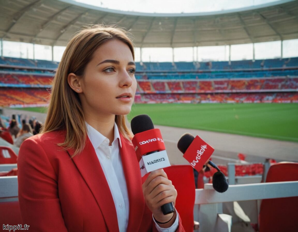 Une Montée Rapide dans le Journalisme Sportif - Alicia Dauby : Profil d’une Journaliste Sportive Dévouée et Passionnée