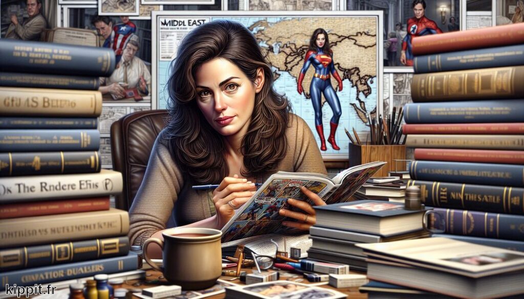 Lise Benkemoun : Portrait d’une journaliste, autrice et experte des super-héros et du Moyen-Orient